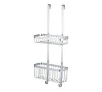 Amig - Tablette de douche suspendue - Panier de douche à suspendre pour robinetterie - Résistante à l’humidité et pratique au quotidien - 300 x 120 x 80 mm - Acier inoxydable - Finition noire mate