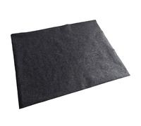 Amig - Tapis pour BBQ - 100 x 120 x 2.5 cm - Noir - Fabriqué en Polyester-PVC - Nettoyage de Grille. Mod. AM06