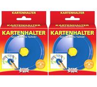 AMIGO 04921 - Porte-Cartes, Jeu de Cartes, Bleu (Lot de 2)
