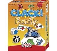 AMIGO- Clack Family Jeu de Cartes, 2104, Multicolore