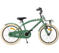 AMIGO 2Cool Vélo pour enfant garçon 18" avec frein à rétropédalage et frein en V Vert