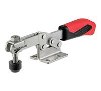Amigo 95141 6830NI Sauterelle tirée modèle 0 avec embase horizontale, Argent/rouge