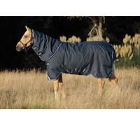 Amigo Bravo 12 Plus 0g Turnout Rug 6ft3 Navy Blue Black