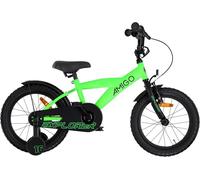 AMIGO Explorer Frein à rétropédalage pour garçon 18" Vert/noir