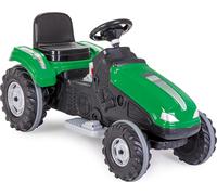 AMIGO Pilsan Mega batterie Véhicule Tracteur à pédales 12V vert/noir