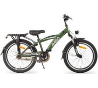 AMIGO Roady Vélo 20" - Vélo enfant garçon - Frein à rétropédalage et frein en V - Vert