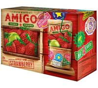 Amigo Softdrink - Juicy Friend 200 ml par paquet - Always Wanted + Heartforcards® Protection d'expédition (fraise, 8 paquets (1 boîte))