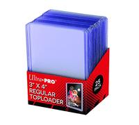 Ultra PRO : 25 Toploader Regular Transparents