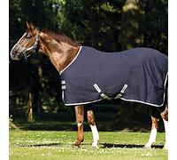 Amigo Stable Sheet 6ft6 Navy Silver