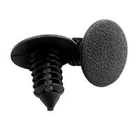 Amigocee 30Pcs 9Mm X 8Mm Trou en Plastique Voiture Garde-Boue Sapin Pinces à Clips Rivets Retenue