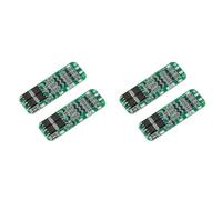 Amigocee 4 Pièces 3S 20A Batterie AU Lithium 18650 Chargeur PCB Carte de Protection 18650 Li-Ion Module de Charge de Batterie 11.1V 12V 12.6V