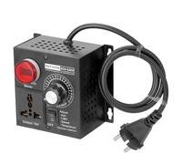 Amigocee 4000W Contrôleur de Tension Variable Compacte Régulateur de Tension SCR Portable AC 220V 4000W RÉGULATEUR de TENSAGE PORTABLE Contrôleur de Tension SCR PORTE