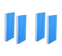 Amigocee Airbrush Hobby Kit de Filtres pour Cabine de Pulvérisation D'Aérographe, Cabine en Fibre de Verre Remplacer Le Filtre Compatible pour Master, 4 Pièces