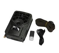 Amigocee CaméRa de Chasse PR300C Capteur 12MP 120 DegréS Grand Angle Vision Nocturne Infrarouge Sentier de la Faune CaméRa VidéO CaméRa Thermique