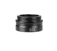 Amigocee Diamètre de Filetage de 25 mm Contraille C-Mount Lens 0,5X Lans Barlow Auxiliaires Adaptés à l'augmentation du Champ de Vision de la Mise au Point
