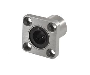 Amigocee Douilles embase carree Longue roulement lineaire 12mm x 21mm x 30mm