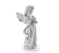 Amigocee Figurine d'ange Priant - Figurine Sculptée en Résine de 7,5 Pouces Peinte à la Main pour la Décoration de ou du Jardin, Cadeaux de Communion