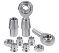 Amigocee Kit de 2 Rotules de Direction Autolubrifiantes Heim Joints, Filetage Droit et Gauche, pour Suspension