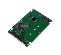 Amigocee M.2 NGFF B + M Clé SSD à 44 Broches 2.5 IDE Convertisseur Adaptateur Carte avec éTui