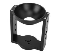 Amigocee Metal Tripod Head Bowl Riser Hi-Hat Riser Aluminium ALLIAM HIR-Hat Riser avec 100 mm Adaptateur de Bol pour la Photographie Trépied