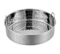 Amigocee Panier à Vapeur en Acier Inoxydable ÉPaissir Le Panier à Vapeur pour la Cuisson à la Vapeur Dim Sum Dumplings Brioches LéGumes Viande Poisson Riz