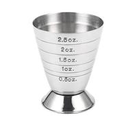 Amigocee Tasse À Mesurer Verre De Mesure Once Mélangeur De Boisson De Cocktail De Bar Tasse À Mesurer d'alcool Mug À Mesurer en Acier Inoxydable pour Café Lait Mojito