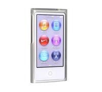 Amigocee TPU Caoutchouc Etui Compatible avec Nano 7eme Generation, Givre Blanc Clair