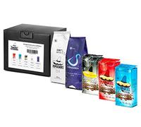 Amigos Caffè - Kit de dégustation pour la moka - 5 paquets de 250g
