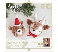 Amigurumi Kit crochet Renne de Noël et ours en peluche