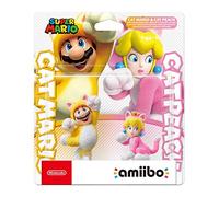 Figurine Amiibo - Mario Chat & Peach Chat • Collection Super Mario