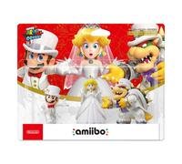 Amiibo Bowser + Mario + Peach Tenues De Mariage