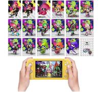 Amiibo Mini Cartes Nfc Pour Splatoon 3, Splatoon Série 1-3 Compatible Con Nintendo Switch/Switch Oled/Switch Lite/Wii U/New 3ds - Lot De 17