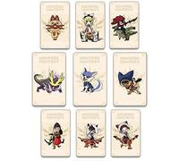 Amiibo Monster Hunter, 9 Carte Amiibo Pour Switch/Switch Lite/New 3ds Inclus : Palamute, Palico, Magnamalo - Carte Tierce