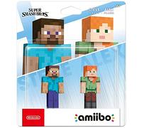 Nintendo amiibo Steve & Alex Super Smash Bros Personnage de jeu interactif