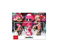 Nintendo – Pack de figurines Amiibo Octoling Splatoon 2 – Garçon, Fille et Poulpe
