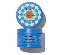 amika Masque capillaire hydro rush intense - Soin capillaire hydratant pour mèches sèches + texturées - Après-shampoing profond enrichi en acide hyaluronique + squalane - Hydratation longue durée (250
