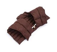 Amilian Coussin de nuque avec partie dorsale et col montant pour la nuque, le dos, coussin chauffant en noyaux de cerises,