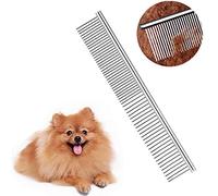 AMILKS Peigne Anti Puce Peigne Anti Poux Toilettage pour Animaux Peigne Tête Peignes à Poux Chien Toilettage Outils Chien Peigne à Puces m-19 * 3.5cm