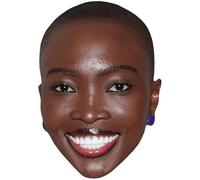 Amina Seck (Smile) Big Head. Masque Plus Grand Que Nature.