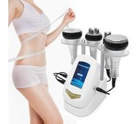 Amincissant Machine, 40K Corps Amincissant Machine Cavitation Sous Vide Ultrasonique, 4 en 1 Lipocavitation Radiofréquence Machine de Sculpture Corporelle, Anti Cellulite pour l'abdomen Fesses
