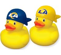 aminco Lot de 2 canards en caoutchouc Los Angeles Rams NFL Team - Collection sous licence officielle - Excellent cadeau pour les fans