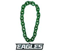 aminco Philadelphia Eagles Wordmark NFL Chaîne de fan Vert, Plastique, Pas de gemme