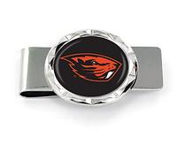 Aminco Pince à billets NCAA Oregon State Beavers taille diamant