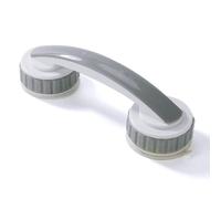 Amindz Ventouse de Poignée Douche, Aucun Perçage Requis, Poignée de Douche avec Ventouse, Poignée de Baignoire pour Personnes Âgées/Handicapées/Enfants/Enceinte(Gris)
