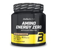 BioTech USA Pré-workout Amino Energy Zero – Électrolytes Pêche 360 g