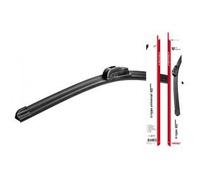 AMiO Balai d'essuie-glace Avant | Version: Balai d'essuie-glace conventionnel 01180 Compatible avec VW LT 28-35 I Van 281-363 LT 28-35 I Bus 281-363 LT 28-35 I Camion plate-forme/Châssis 281-363, BMW