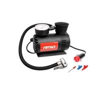 AMiO Compresseur d'air 02189 – Gonfleur portable 12V avec embouts pour voiture, vélo, ballon