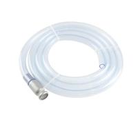 AMiO 02404 Tuyau de carburant une renfoncement est séparé par une grille bleu clair transparent