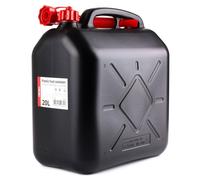 JERRICAN À CARBURANT EN PLASTIQUE 20 L NOIR AMIO