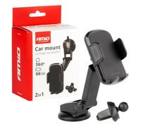 AMiO 04136 Support téléphone pour voiture 360°